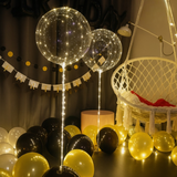10 Stück LED-Lichtballons – Bunte, Leuchtende Ballons für Feste und Feiern