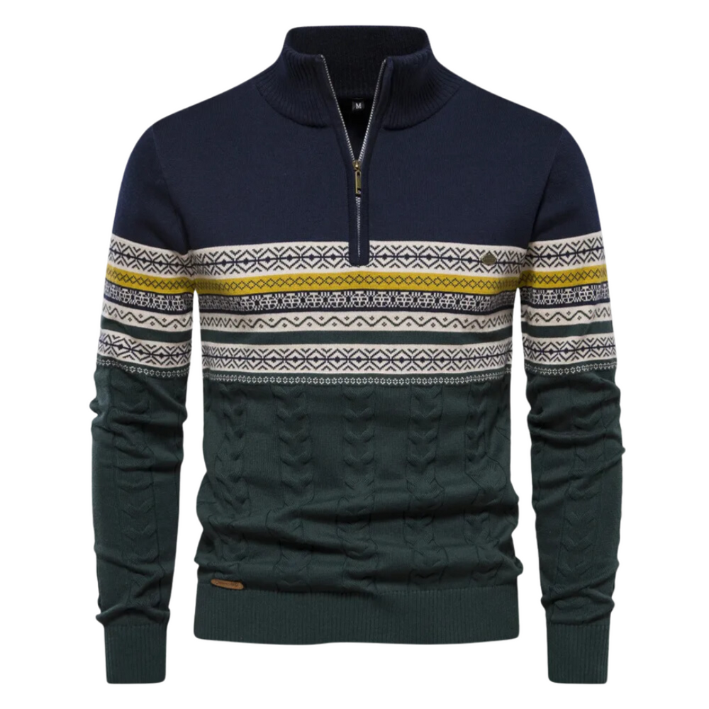 Enhanced Product Title: Julian Viertel Reißverschluss Pullover für Herren – Bequemer, stylischer Sweater mit hochwertigem Material und modernem Design

This title includes keywords that potential customers might search for, such as "Herren," "bequem," "st