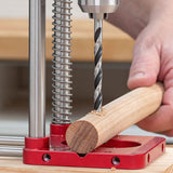 Woodworking Drill Stand – Alloy Steel, Adjustable Guide & 25×8×7cm