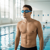 Anti-Fog Swimming Goggles – UV Protection, Silicone Seal & Adjustable Strap
