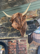 Cow Wall Sculpture - Bowie