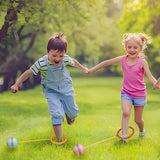 LED Ankle Skip Ball – Light-Up Rope, Battery-Powered & Kids' Outdoor Play