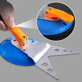 Tile Drilling Jig – Stainless Steel with Suction Cup & Multi-Size Hole Guide