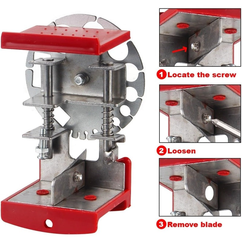 Wire Stripper – Adjustable Cutting Depth, Steel, With Replacement Blades