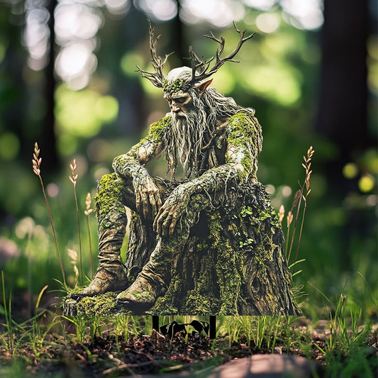 Acrylic Garden Stakes – 6 Mystical Figures, 19×30cm & Weather-Resistant