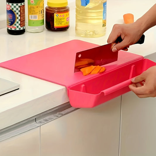 Chopping Board – 2-in-1 Design, Detachable Storage Box & Portable Kitchen Use
