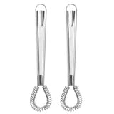 Stainless Steel Spring Whisk – Coil Spring Mechanism, Lump-Free Sauces & Easy Clean