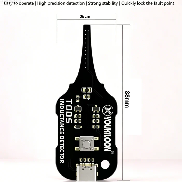 Inductance Tester for Electronics – Non-Contact Coil Detector & LED Indicator