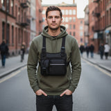 Pickleball Tactical Chest Bag Adjustable Crossbody Pack