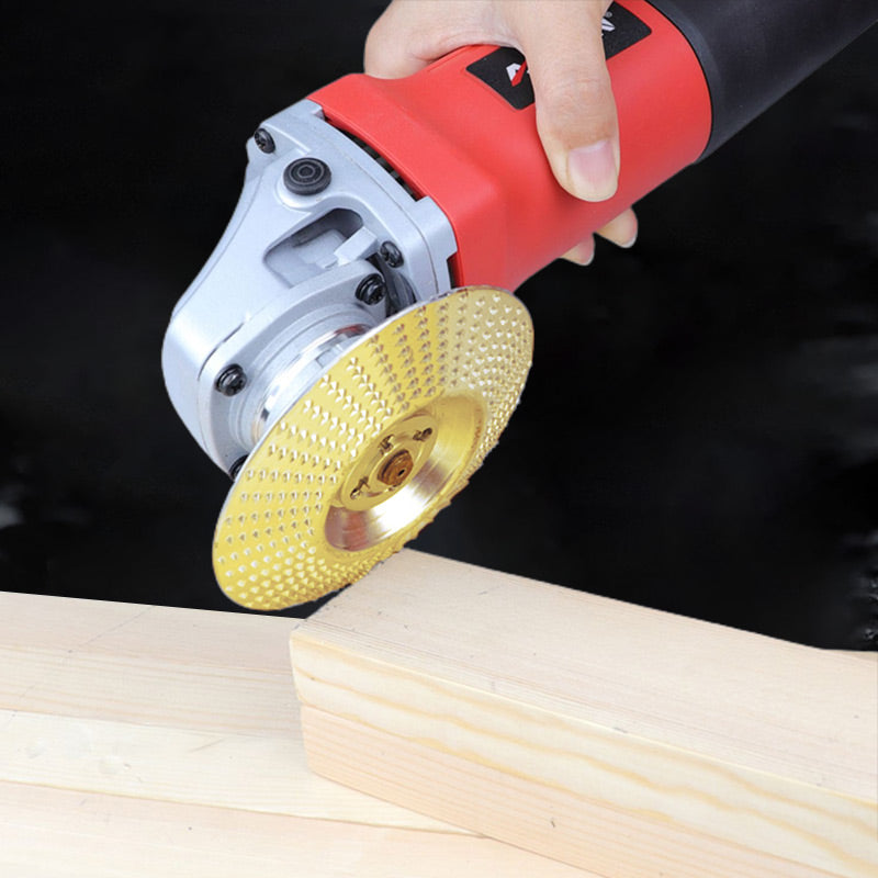 Carbon Steel Grinding Wheel – 100mm, Wood Carving & Angle Grinder Fit