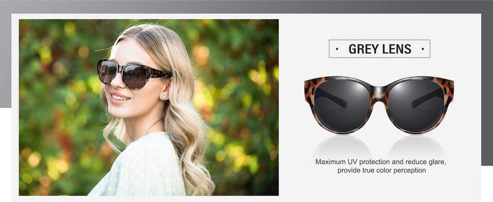 Cat-Eye Sunglasses – Polarized UV400 Lenses, Lightweight Frame & 9 Colors