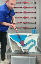 High-Pressure Drain Cleaner Pump – Chemical-Free, 64cm & Multi-Surface