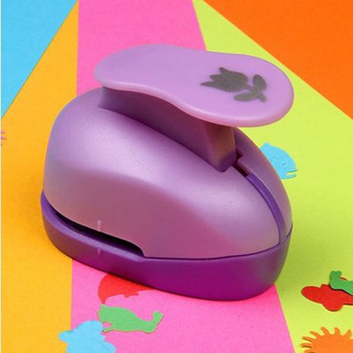15-in-1 Craft Paper Punch Set – ABS & Zinc Alloy, 1.5 cm Motifs & 15 Shapes