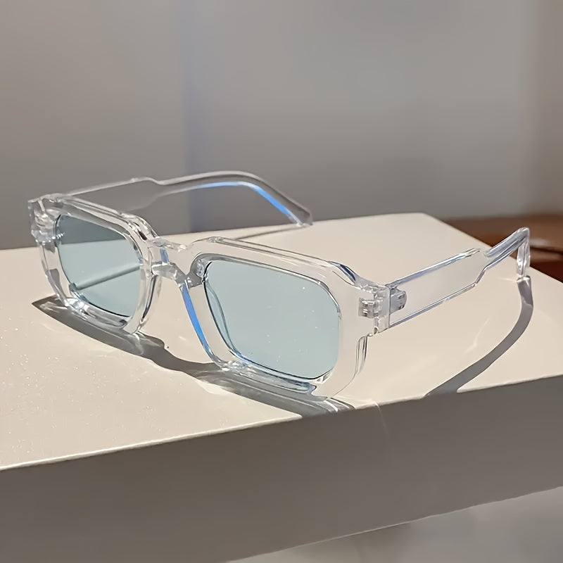 Retro Square Sunglasses – Polycarbonate, UV Protection & Unisex