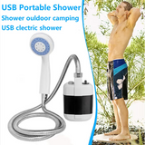 Tragbare Campingdusche USB mit Akku