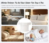 Kalsten | 4-piece bed sheet holder set – secure hold for all mattress sizes