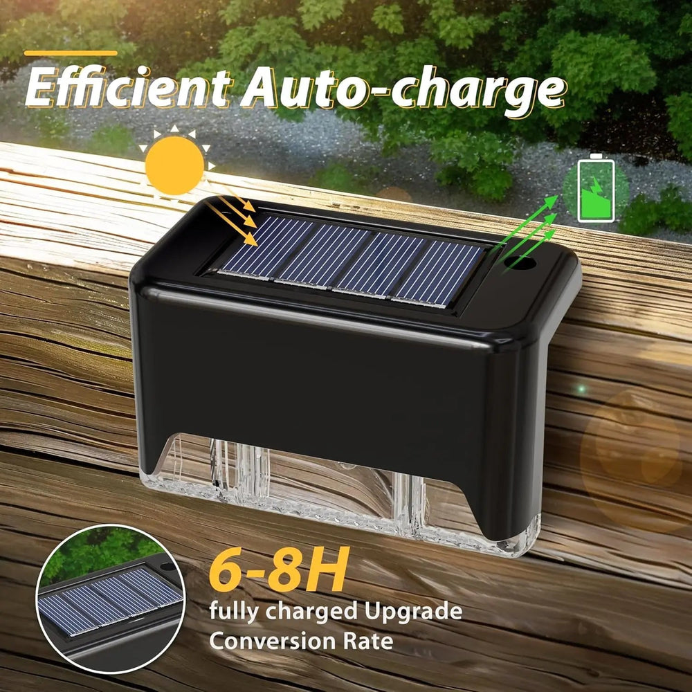 Enhanced Product Title: "4er-Set Wetterfeste Solar-Terrassenlichter – Energiesparendes Außenlicht für Garten und Terrasse" 

This title includes relevant keywords and phrases that can improve visibility on Google Shopping while clearly describing the prod