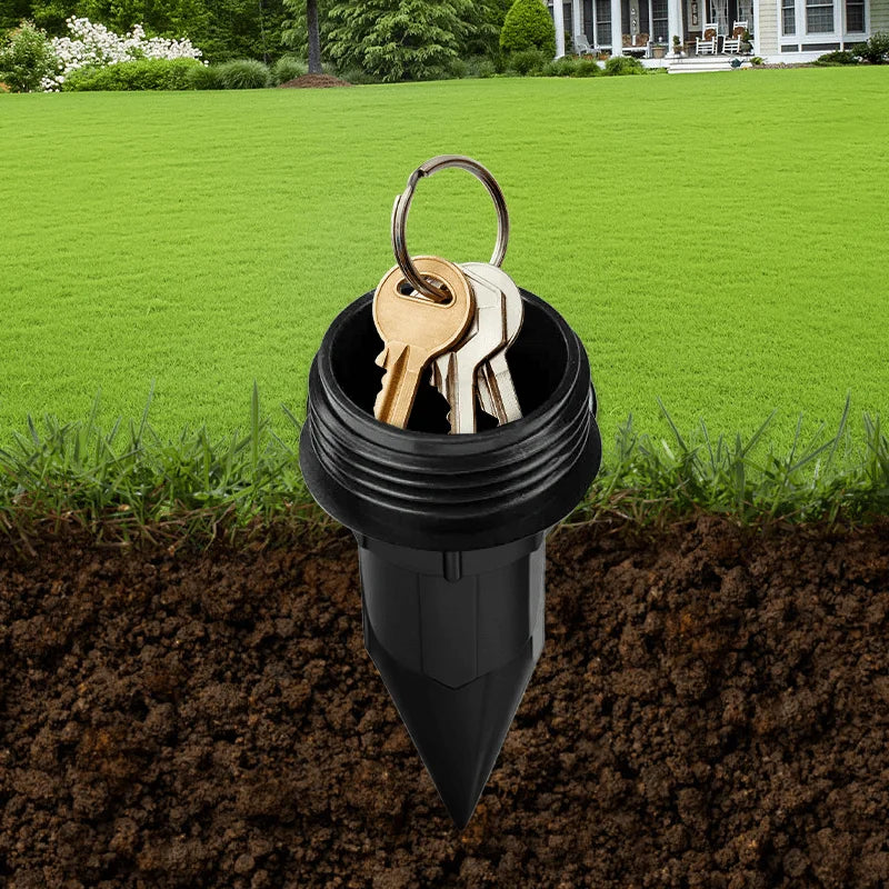 Optimized Product Title: "Garten-Schlüsseltresor im Rasensprenger-Design – Sicherer Schlüsselaufbewahrung für den Außenbereich" 

This title includes relevant keywords while emphasizing security and outdoor use, making it more appealing for Google Shoppin