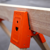Industrial Steel Workbench Bracket – Anti-Slip Teeth, Reinforced Ribs & Tool-Free Fit
