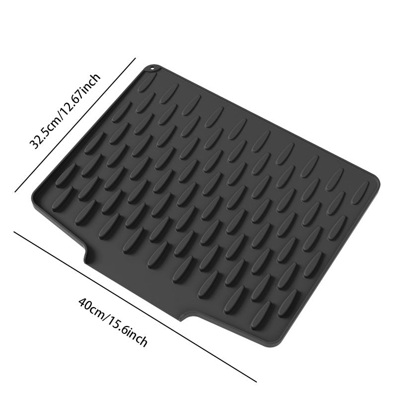 Optimized Product Title: "Silikon-Abtropfmatte mit Schneller Entwässerung – Hitzebeständig & Rutschfest für Küche und Grill" 

This title includes relevant keywords and highlights key features to improve visibility and appeal in Google Shopping.