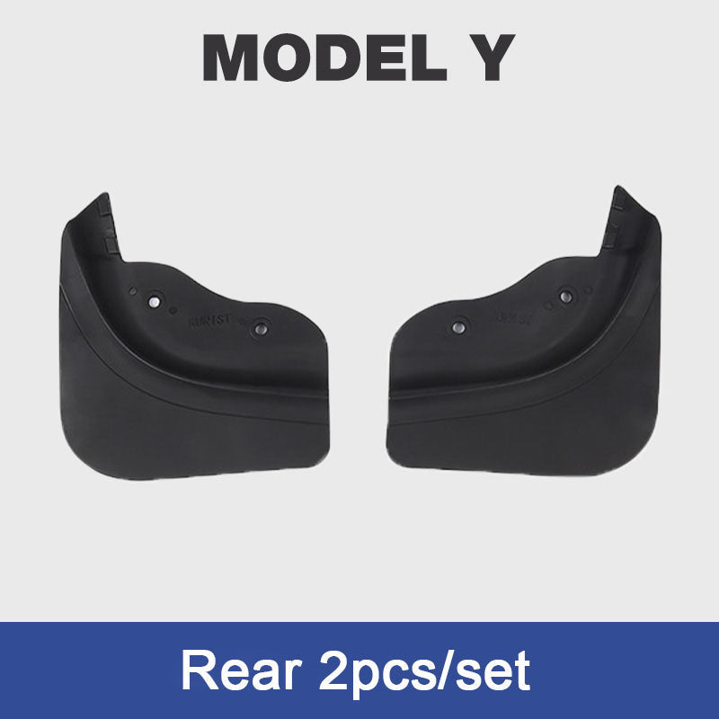 Car Fender Mud Flaps – TPE Material, Black & Tesla Model 3/Y Compatible