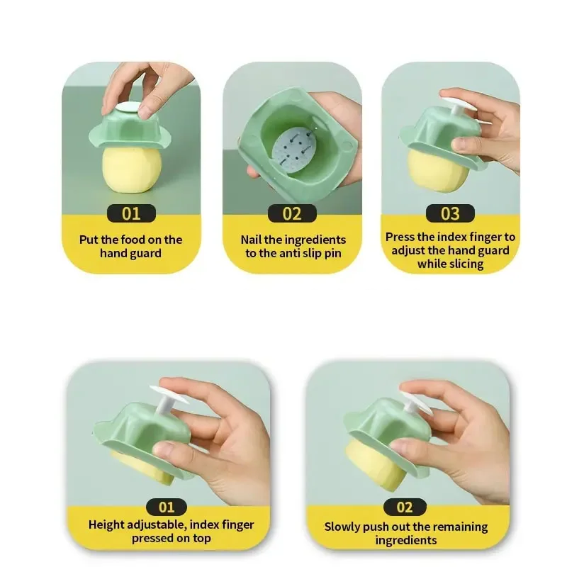 Multifunctional Vegetable Slicer – Stainless Steel Blades, Julienne & Ergonomic Grip