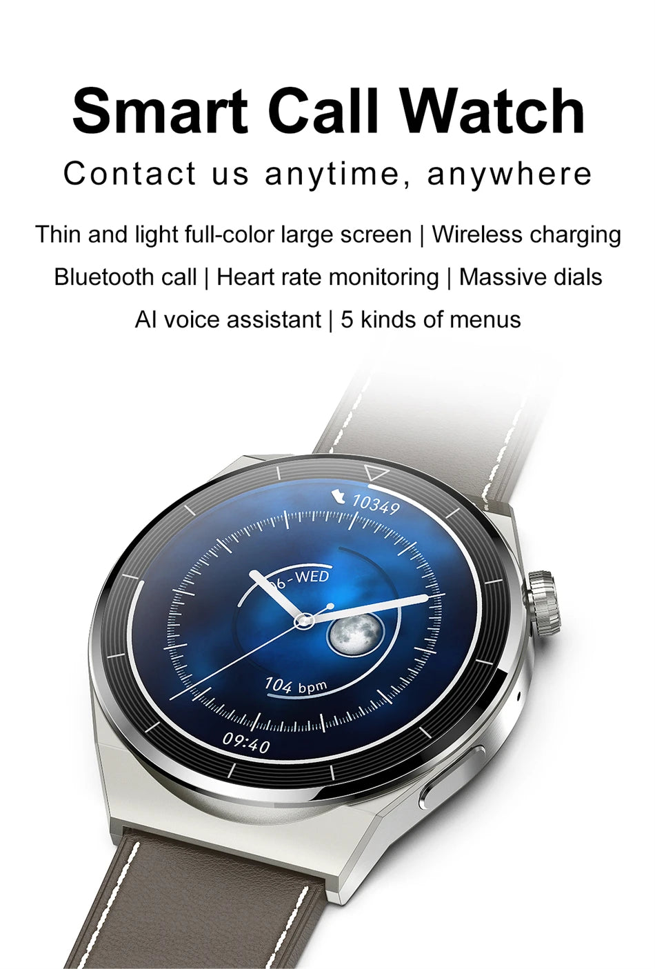 4G Smartwatch with Phone Call Capability & Advanced Connectivity - Stylish & Functional Wearable