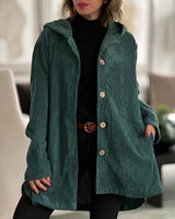 Enhanced Product Title: **Cordia™ - Bequeme Kapuzen-Cordjacke für Damen | Stylische und Gemütliche Freizeitjacke** 

This title includes relevant keywords for better visibility on Google Shopping while maintaining clarity and appeal.