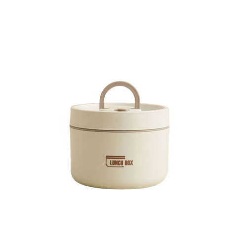 ThermoBox insulated lunchbox - White Large