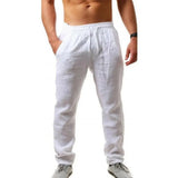 Linen pants - White