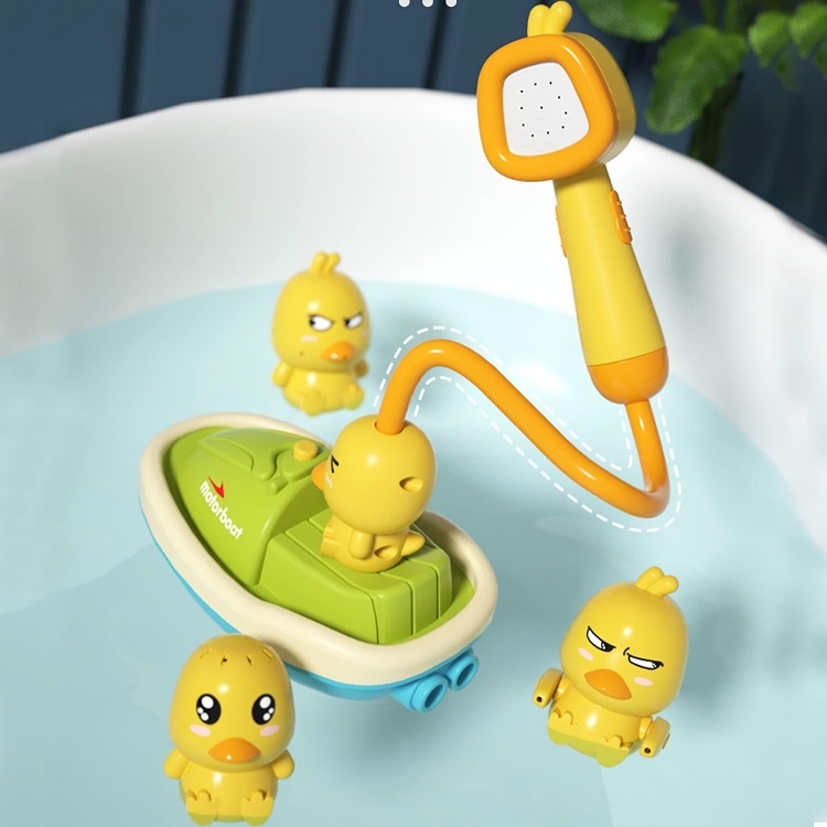 Kids Bath Toy with Shower Head – Battery-Powered, Suction Mount, Ages 3+