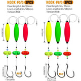 Kalsten | Pre-Rigged Catfish Float Rigs with Rattle Beads