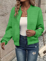 Enhanced Product Title: **Wilma™ Casual Zip-Up Jacket for Women - Stylish Lightweight Outerwear**