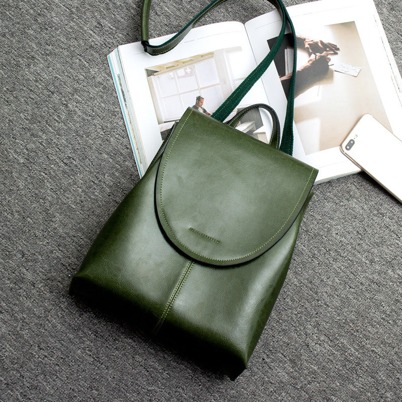 BowLift | LuxeLeather – Trendy Leather Backpack for Women | Stylish, Versatile & Sustainable Design