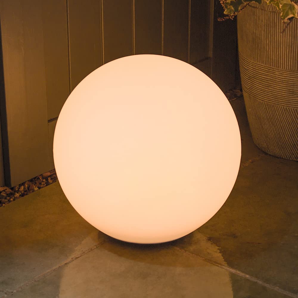Solar Globe Light – 16 Colors, Remote Control, Weatherproof for Garden