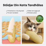 Sisal Catnip Cat Toy – Natural Fiber, Teeth Cleaning & Bite-Resistant