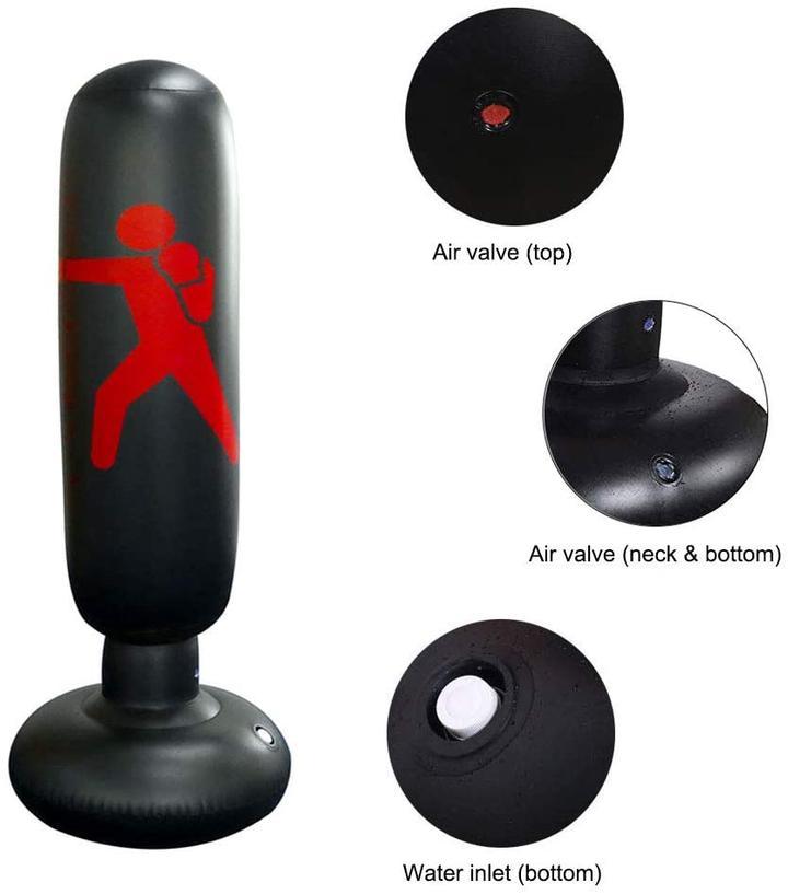 Inflatable Punching Bag – PVC, Water Base, Kids & Adults