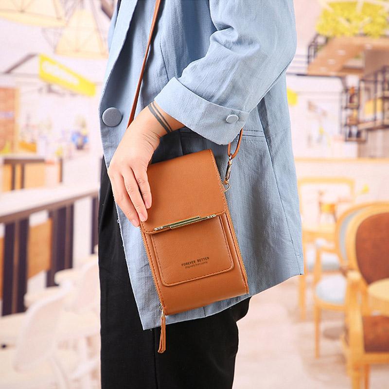 RFID-Schutz Umhängetasche aus hochwertigem PU-Leder – Anti-Diebstahl-Design für optimale Sicherheit und Stil