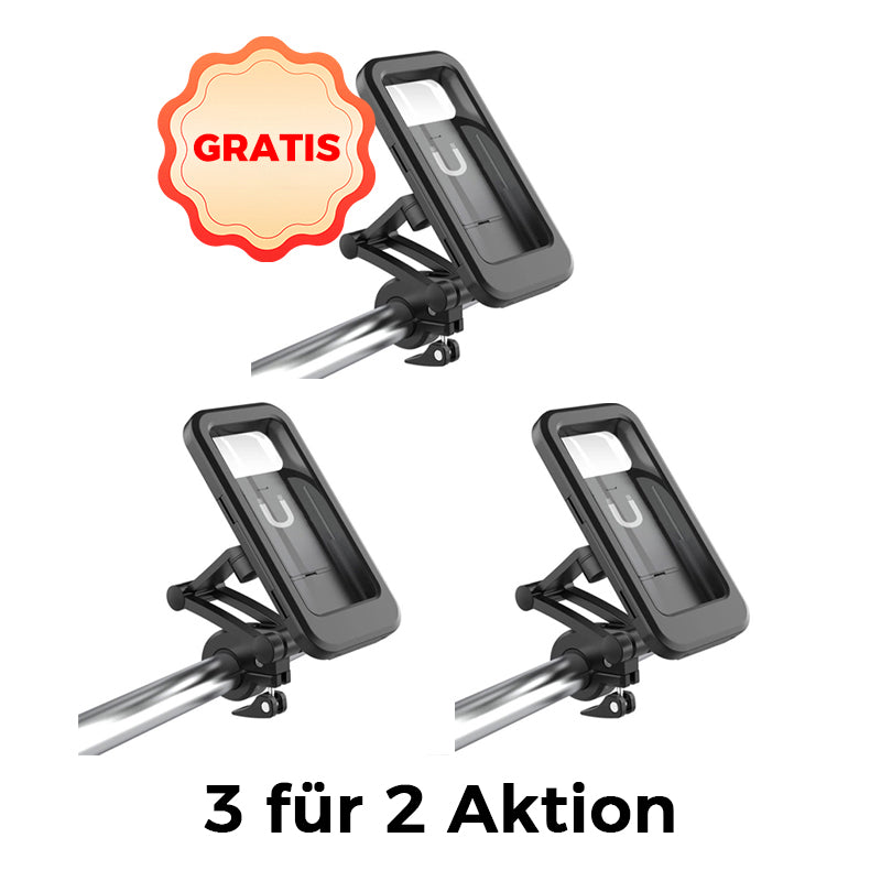 Optimized Product Title: **Wasserdichte Smartphone-Halterung für Fahrrad und Motorrad – Universelle Handyhalterung mit 360° Drehung und Touchscreen-Funktion** 

This title includes relevant keywords and highlights key features to attract more clicks on Go