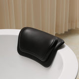 Non-Slip Bath Pillow – Suction Cup Grip, Waterproof PU & 31×18×9cm Ergonomic Fit