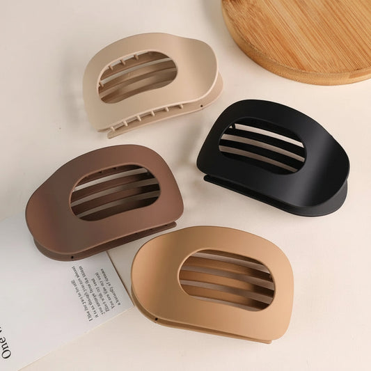 Hair Claw Clip – Plastic, Strong-Hold & Stylish