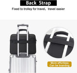 Men's Stylish Canvas Laptop & Business Tote Bag - Durable, Versatile, Perfect for Work & Travel