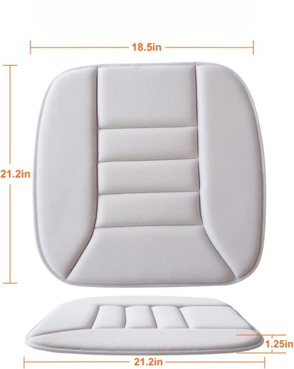 Memory Foam Seat Cushion – Ergonomic, Breathable, for Car, Office & Wheelchair