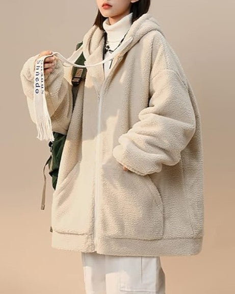Plus Size Winter Fleece Jacket - Ultra Cozy & Warm for Cold Days | Perfect for Layering