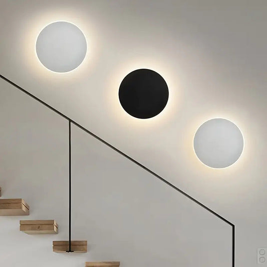 LED Wall Light – Nordic Minimalist Design, Iron Build & Warm White Glow