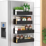 Optimized Product Title: "Magnetisches Gewürzregal-Set aus pulverbeschichtetem Metall – 4-teiliges Set für Küche und Gewürzaufbewahrung" 

This title includes relevant keywords for better visibility on Google Shopping while clearly describing the product'