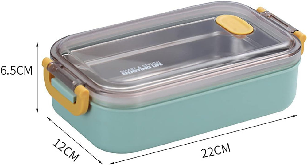 Insulated Stainless Steel Lunch Box – 4-Hour Thermal, Leak-Proof & 1-2 Compartments