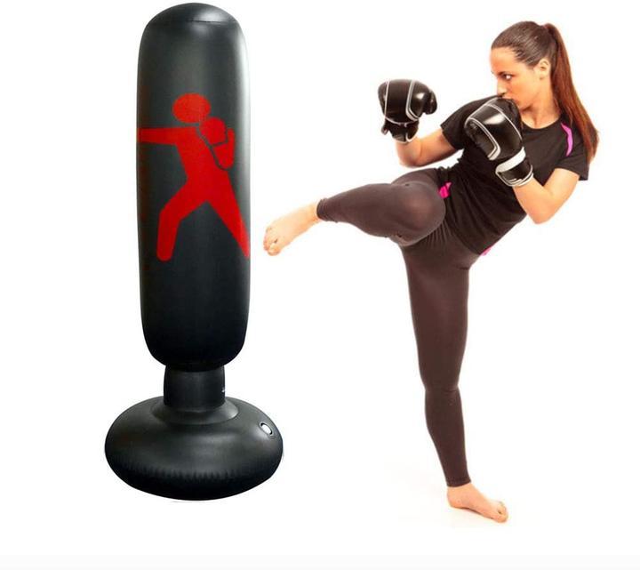 Inflatable Punching Bag – PVC, Water Base, Kids & Adults