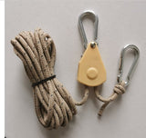 Tent Guy Line with Pulley System – 190kg Capacity, Reflective, Aluminum Alloy
