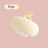 Shower Body Sponge – Massage Nubs, Ergonomic Ring Handle & Rich Lather